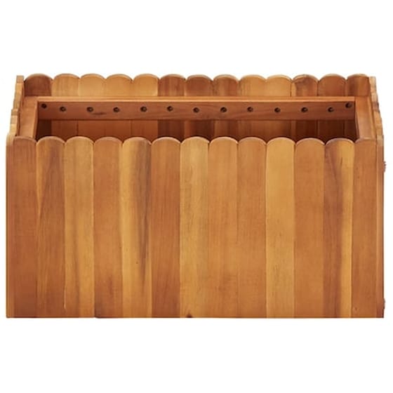 Vidaxl Ζαρντινιέρα Κήπου 50 X 30 X 25 Εκ. Από Μασίφ Ξύλο Ακακίας image 2