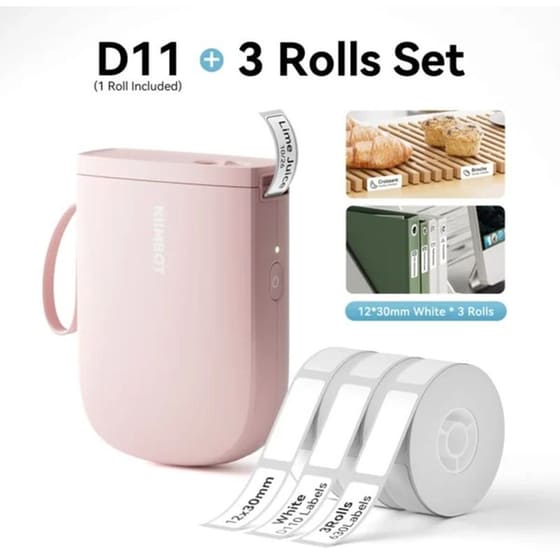NIIMBOT Thermal D11-H-P Pink Θερμικός Εκτυπωτής image 7