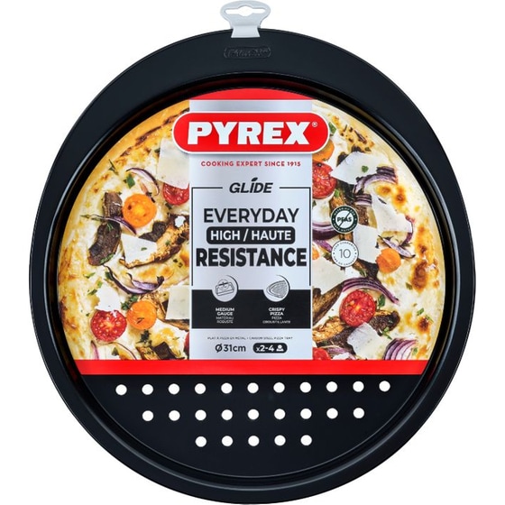 Ταψί Πίτσας Αντικολλητικό PYREX 322323 31 cm Μαύρο image 2
