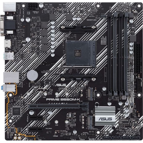 Asus Prime B550M-K AMD B550 Micro ATX με Socket AMD AM4 image 0