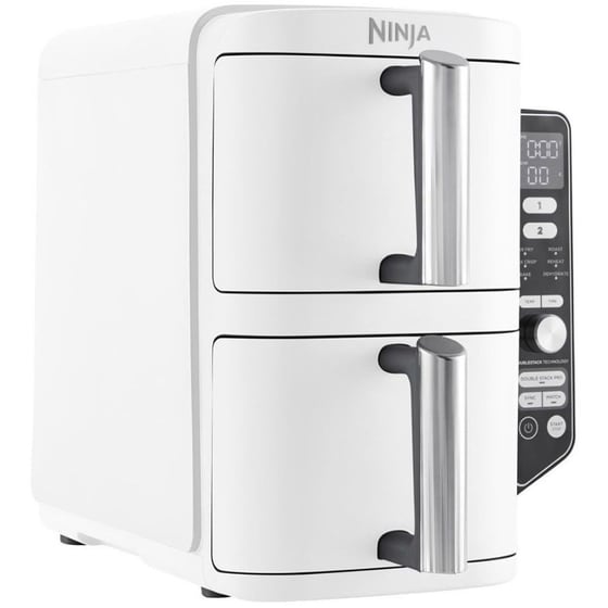 NINJA SL400 WTE με Διπλό Αποσπώμενο Κάδο 2470 W 9.5 L Λευκή Φριτέζα Αέρος image 1