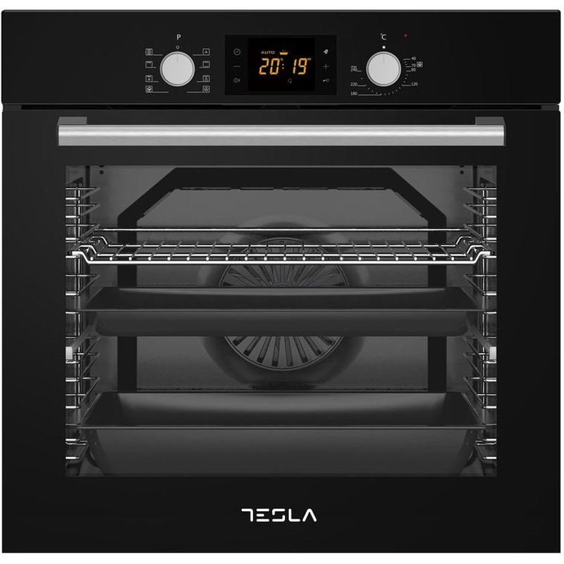 TESLA BO900SB 80 Lt Μαύρο Εντοιχιζόμενος Φούρνος Άνω Πάγκου