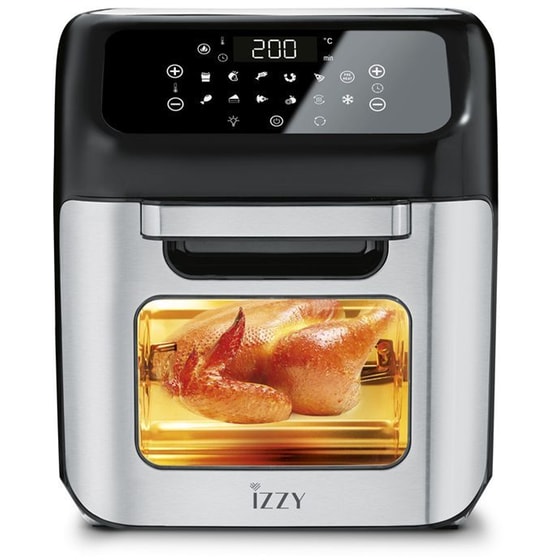 ΙΖΖΥ IZ-8205 XL 6 σε 1 με Πόρτα 1800 W 12 L Ασημί Φριτέζα Αέρος image 3