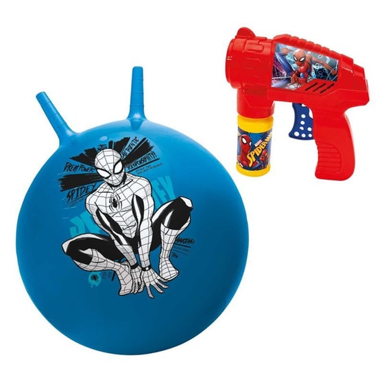Παιχνιδολαμπάδα Boing & Bubble Gun Spiderman image 1