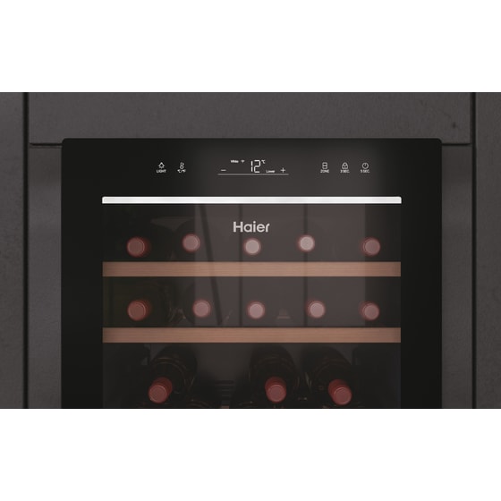 HAIER HWS77GDAU1 για 77 Μπουκάλια Μαύρο Συντηρητής Κρασιών image 9
