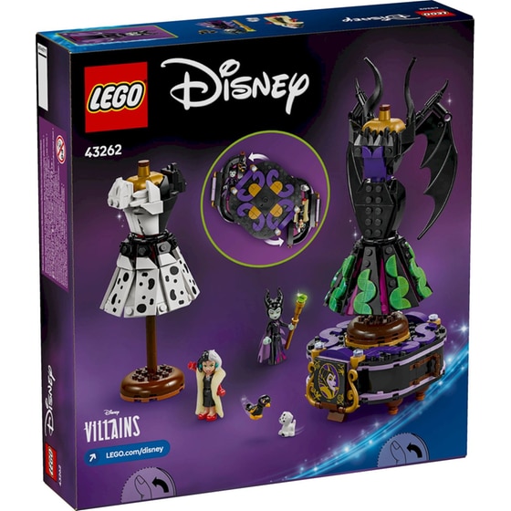 LEGO® Disney Villains Maleficent's and Cruella De Vil's Dresses (43262) image 1