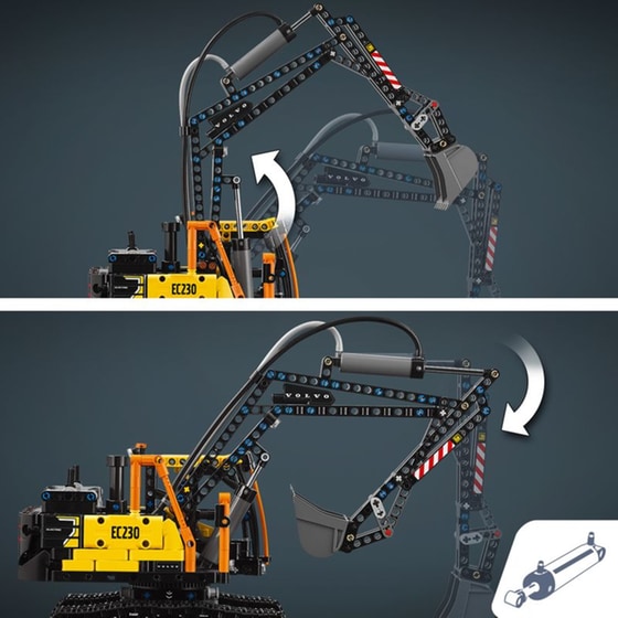LEGO® Technic Volvo FMX Truck & EC230 Electric Excavator (42175) image 13