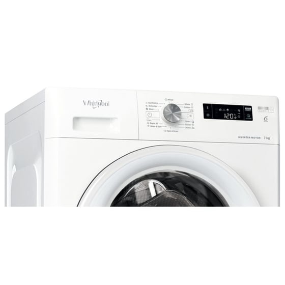 WHIRLPOOL FFS 7469 W EE 7 kg 1.400 Στροφές Λευκό Πλυντήριο Ρούχων image 5