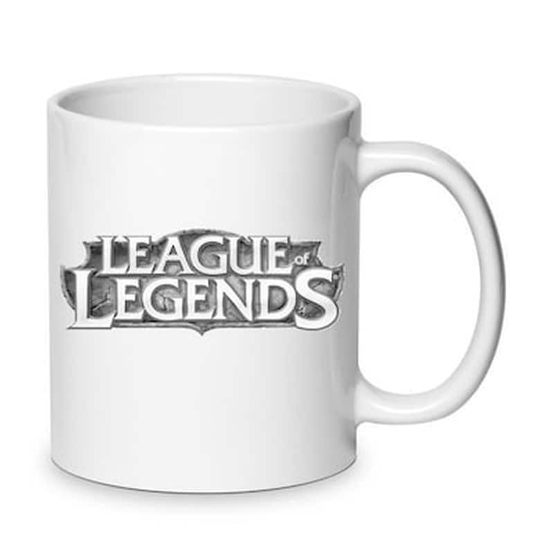 OEM Κούπα League of Legends No2 από Πορσελάνη 300 ml - Λευκό