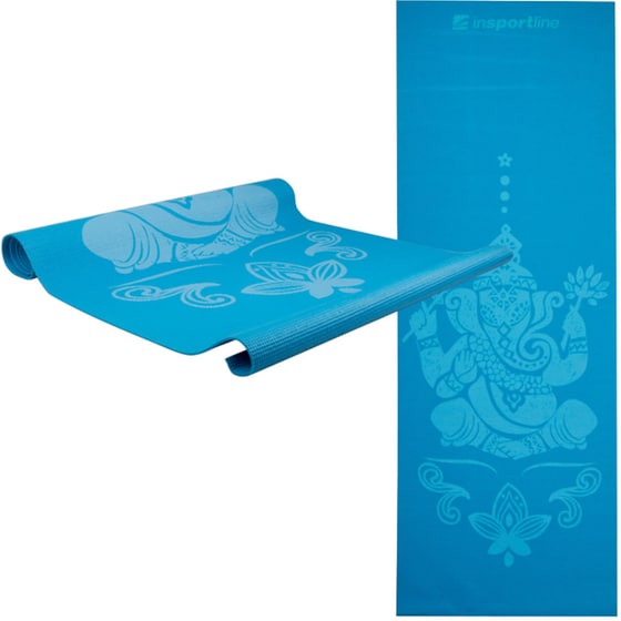Στρώμα Γυμναστικής InSportline Spirit PVC 172x61x0,3cm - θαλασσί image 0