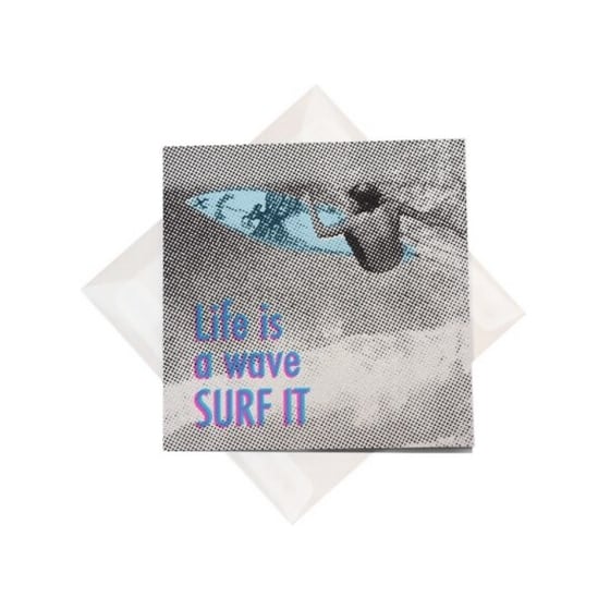 Ευχετήρια Κάρτα SpreadTheMagic - Life is A Wave image 0