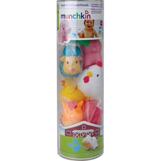 Παιχνίδια Μπάνιου Munchkin Farm Bath Squirts - 8 τμχ image 3