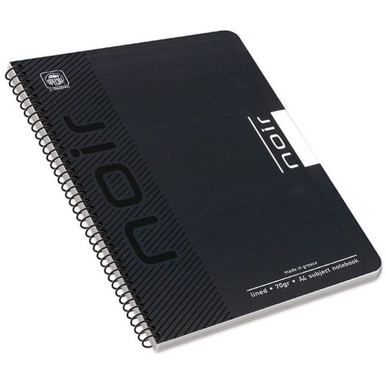 Τετράδιο Σπιράλ Special Noir A4 4 Θεμάτων 120 Φύλλων (1 Τεμάχιο) image 2