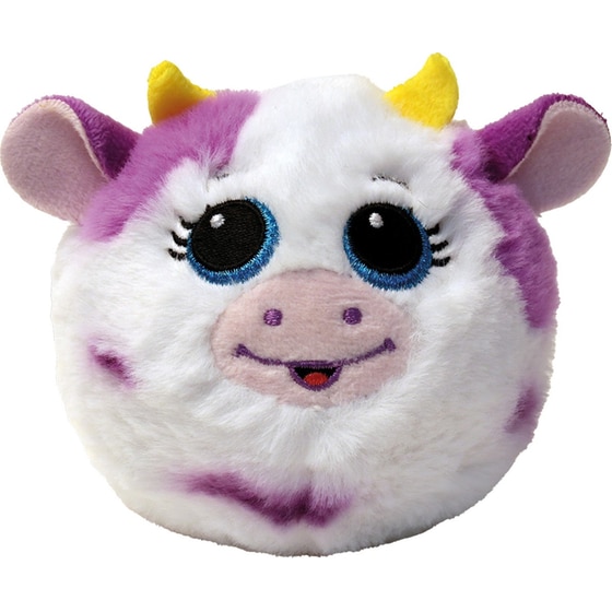 Λούτρινο TY Beanie Bouncers Daisy Χνουδωτό Μπαλάκι που Αναπηδάει Αγελαδίτσα Λευκή & Ροζ (7cm) image 0