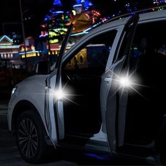 Baseus Led Προειδοποίησης Ανοιχτής Πόρτας Αυτοκινήτου Crfzd-01, Μαύρο image 2