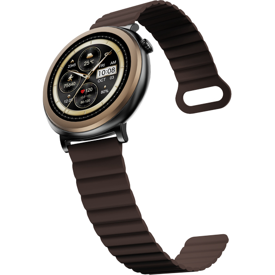 Smartwatch HiFuture Aurora 46mm - Brown image 3