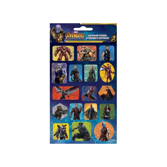 Αυτοκόλλητα GIM Avengers Lenticular image 0