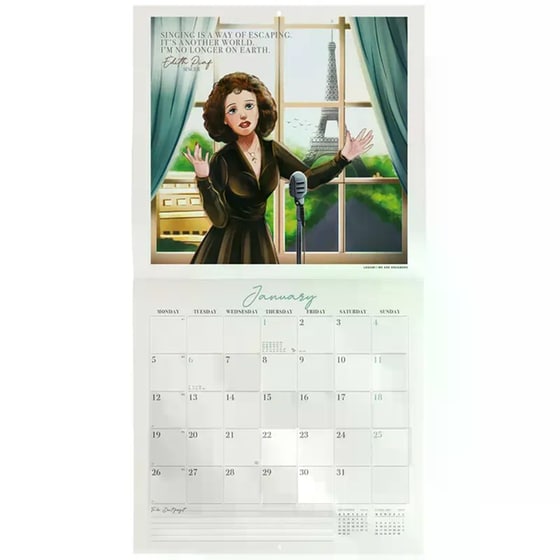 Ημερολόγιο Τοίχου Legami 2026 Inspiring Women 30x29cm image 2