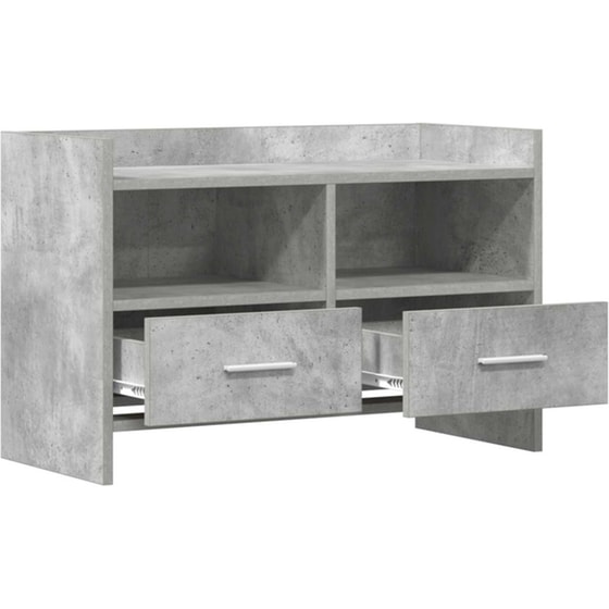 Έπιπλο Τηλεόρασης VidaXL 71,5 x 33 x 47 cm - Γκρι Σκυροδέματος image 3