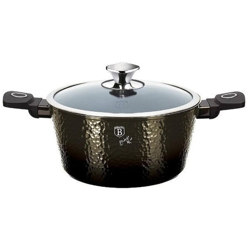 Κατσαρόλα BERLINGER HAUS BH6573 28 cm 6.1 L Μαύρο BERLINGER HAUS