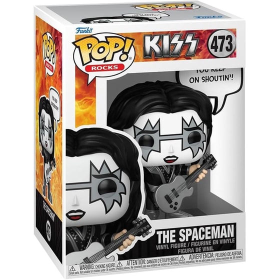 Funko Pop! Rocks - Kiss - The Spaceman #473 image 1