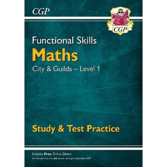 Functional Skills Maths: City & Guilds Level 1 - Study & Test Practice image 0
