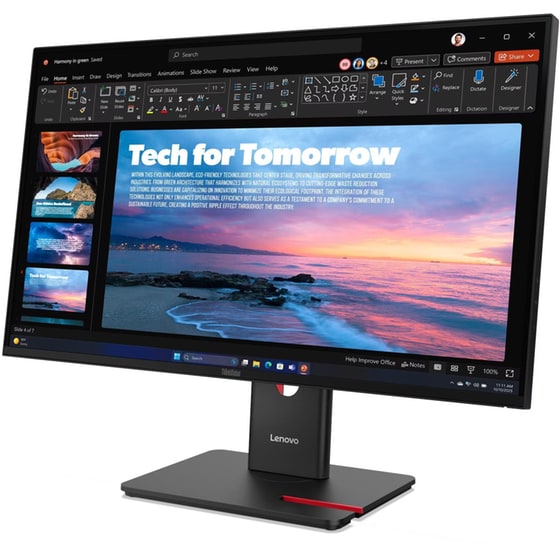 Lenovo Thinkvision T27qd-40 27" Quad HD IPS Flat 120Hz 6ms image 2