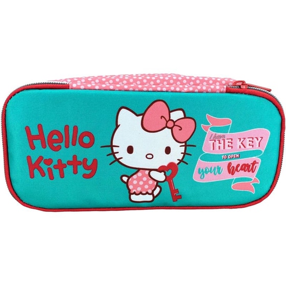 Κασετίνα Οβάλ Gim Hello Kitty Sweetheart image 0