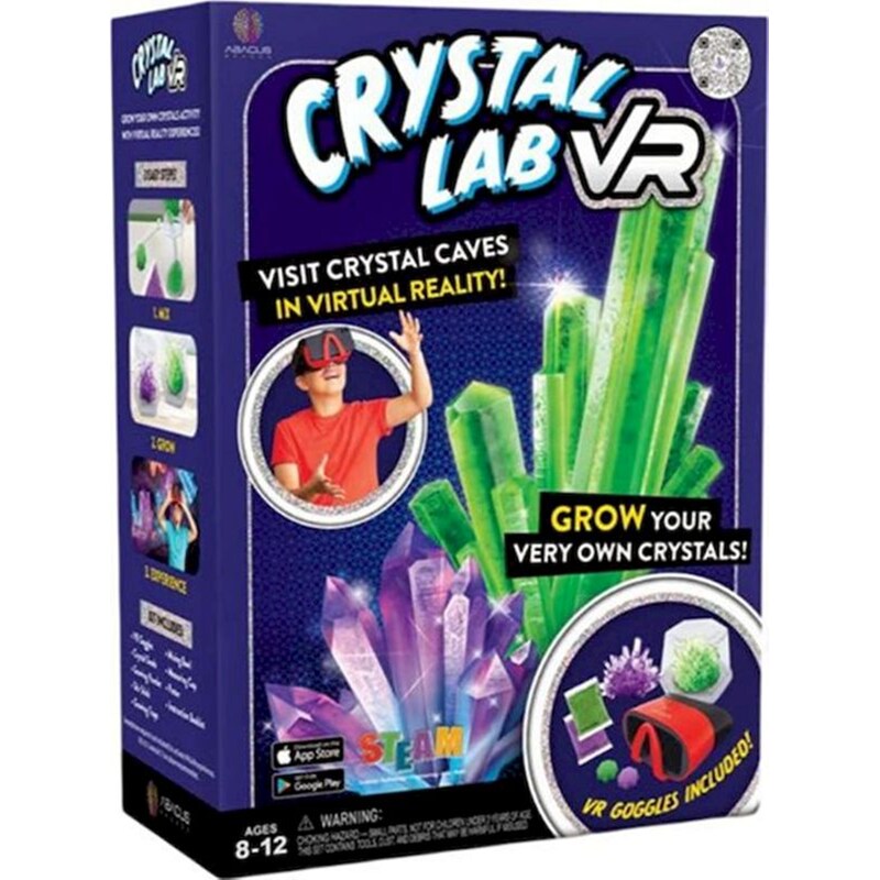 Crystal Lab Vr Επιστημονικό Σετ Εικονικής Πραγματικότητας (Abacus Brands)