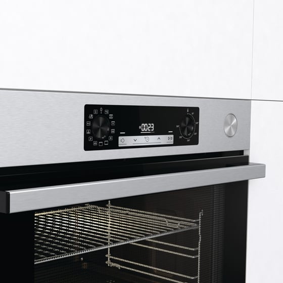 HISENSE BSA66226AX & E6432X 77 Lt  Inox Eντοιχιζόμενο Σετ Φούρνος και Εστία image 3
