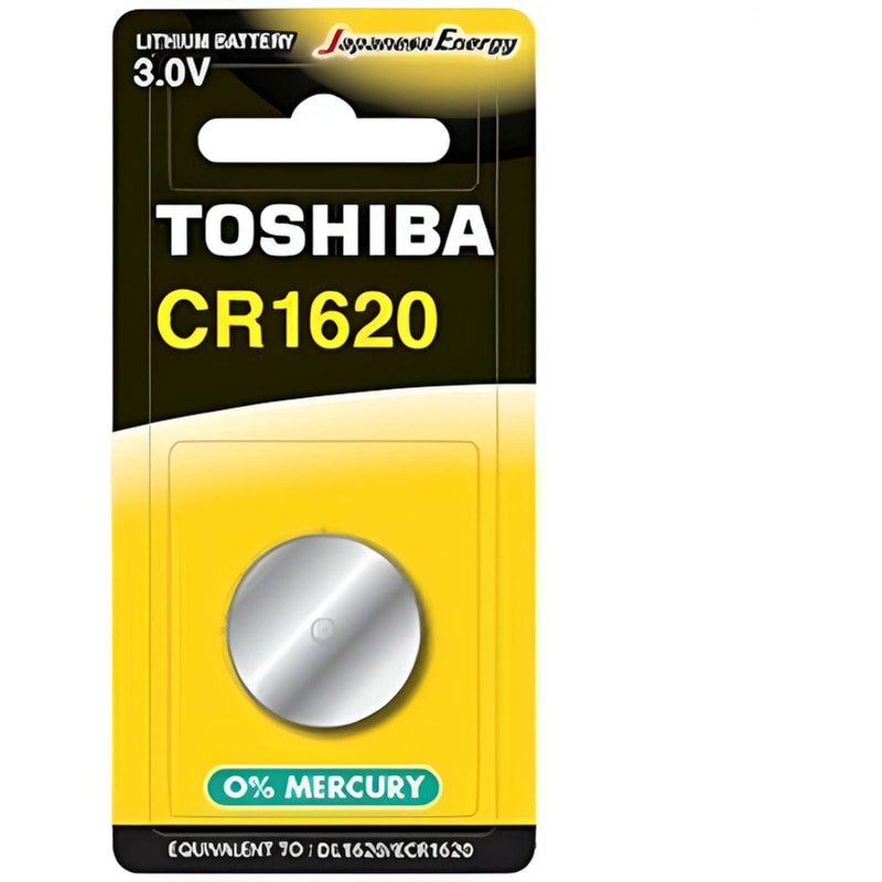 UNIVERSAL Buttoncell Μπαταρία Λιθίου Toshiba CR1620 3V 1τμχ