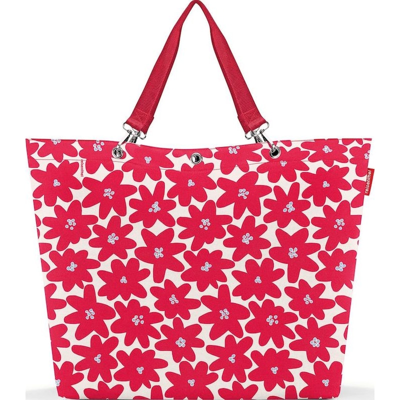 REISENTHEL Shopper Bag/ Τσάντα Χειρός Reisenthel Daisy Red ZU3090 XLarge - Κόκκινη με Σχέδιο