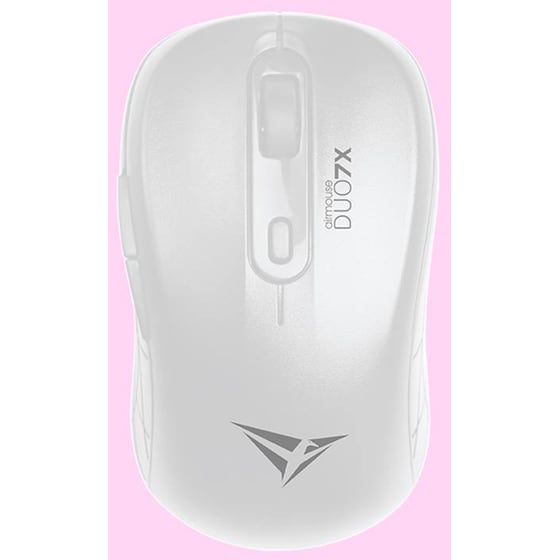 Alcatroz Airmouse Duo 7X Ασύρματο Standard Ποντίκι Λευκό image 0