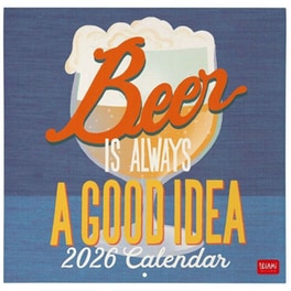 Ημερολόγιο Τοίχου Legami 2026 Beer 30x29cm