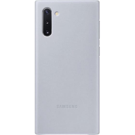 Θήκη Samsung Galaxy Note 10 - Samsung Leather Case - Grey image 1
