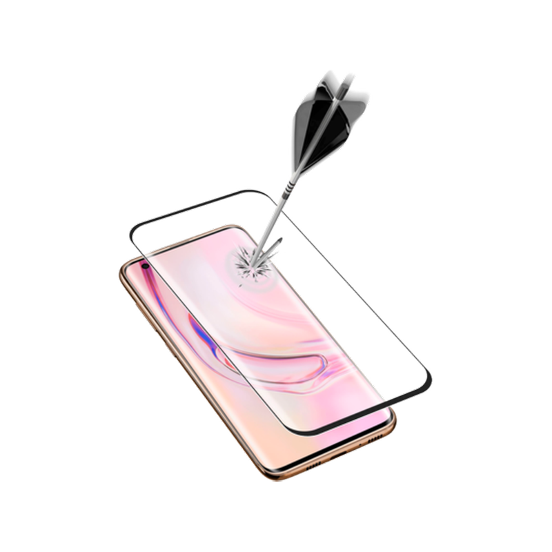 Προστατευτικό οθόνης Xiaomi Mi10 Black Tempered Glass Cellular Line OEM