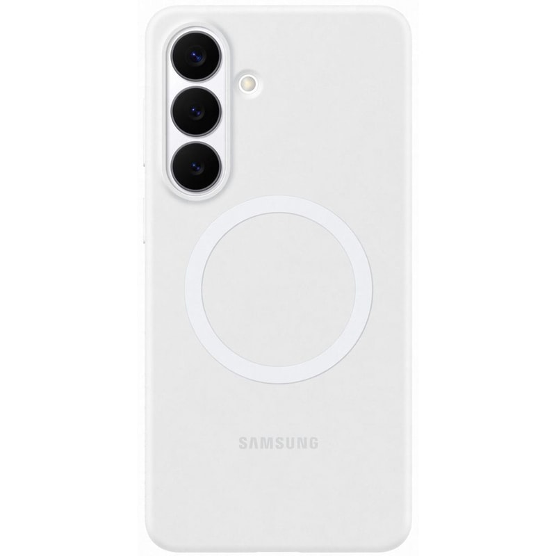 Θήκη Samsung Galaxy S26+ - Samsung Silicone Magnet Case - White
