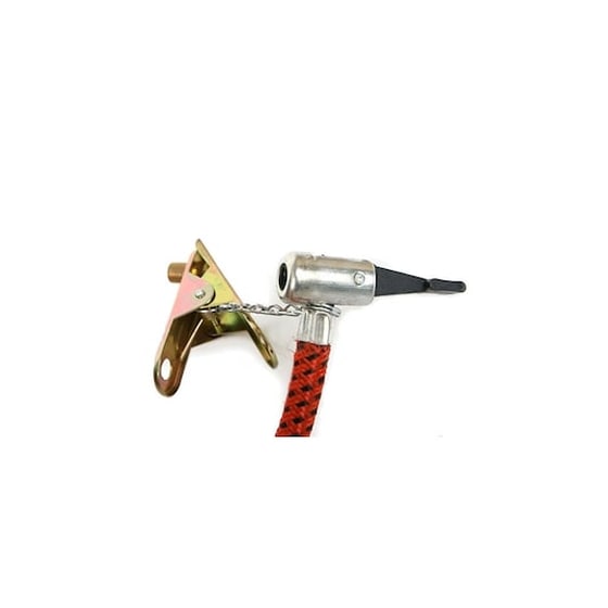 Διπλή Τρόμπα Ποδιού 7 Bar/100 Psi Με Δύο Κυλίνδρους Για Αυτοκίνητο Κτλ Με Μανόμετρο Σε Κόκκινο Χρώμα image 3
