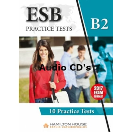 ESB B2 10 Practice Tests (2017 Exam Format) Class CD's&nbsp;(4) image 0