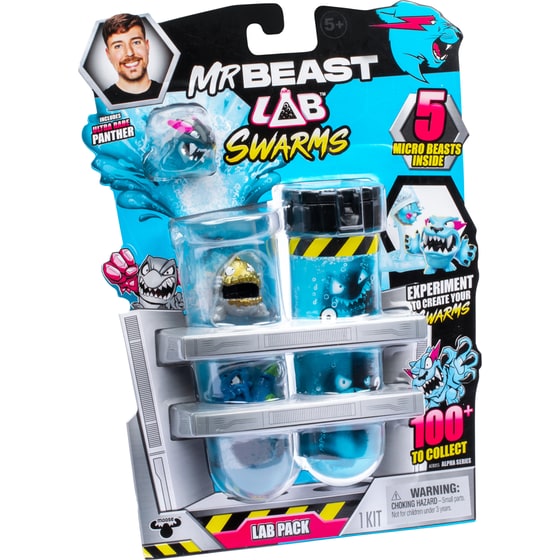 Mr Beast Lab Swarms Giochi Preziosi Φιγούρες 5 Τμχ (24708) image 1
