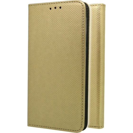 Θήκη Samsung Galaxy A41  - Ancus Magnetic Glam Book Case - Χρυσό image 0