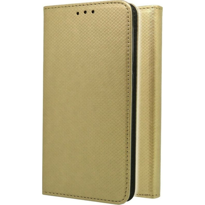 Θήκη Samsung Galaxy A41 - Ancus Magnetic Glam Book Case - Χρυσό