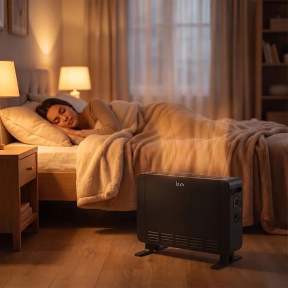 IZZY IZ-8276 2000W Θερμοπομπός Μαύρος image 4