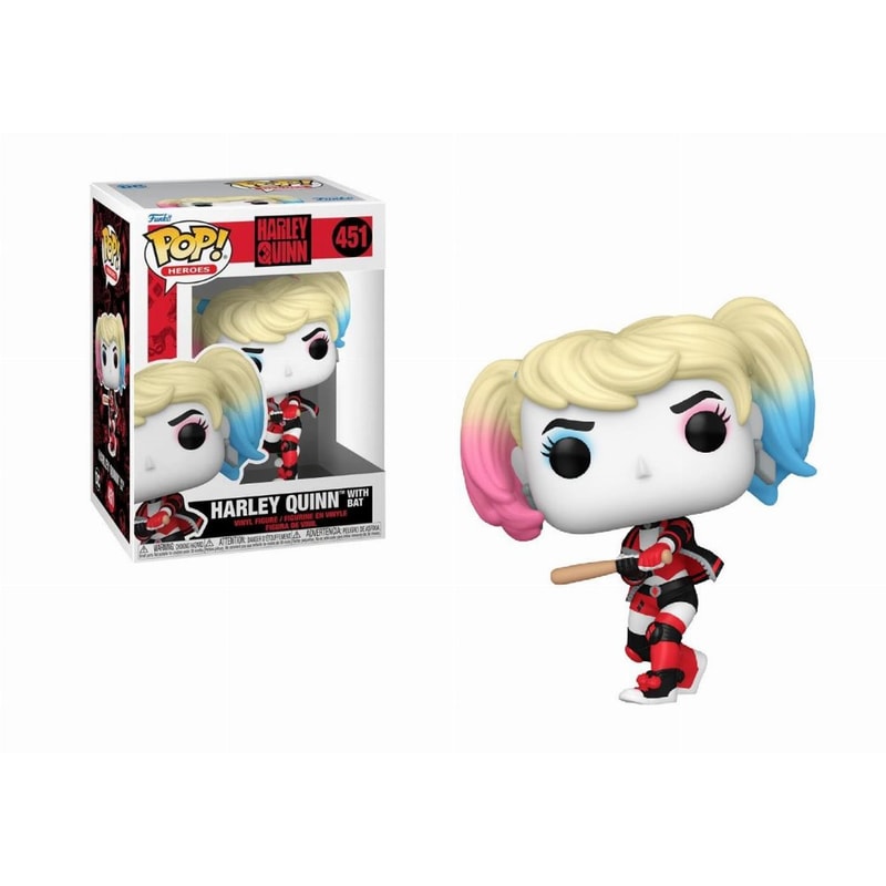 FUNKO Funko Pop! Heroes - Dc Heroes - Harley Quinn with Bat #451