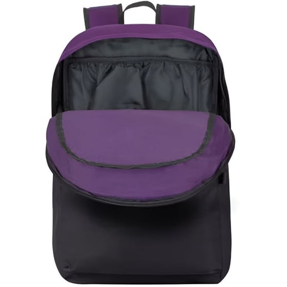Τσάντα Laptop 15.6" Rivacase 5560 Canvas Backpack - Μωβ/Μαύρο image 1