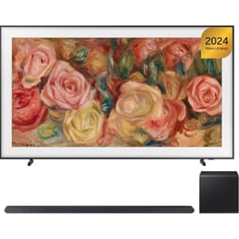 Samsung The Frame QLED 85" 4K Smart Τηλεόραση 85LS03D + Samsung HW-S800D/EN Soundbar 330W 3.1.2 - Μαύρο