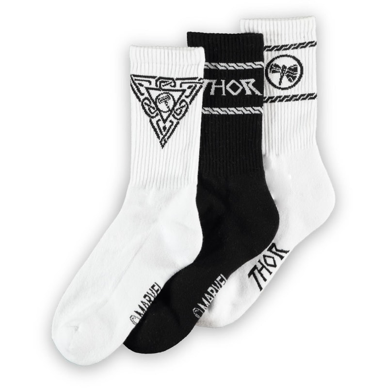 Κάλτσες Difuzed Thor - Crew Socks - Νο 43-46 (3 τεμάχια)