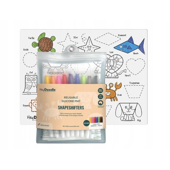 Χαλάκι Ζωγραφικής Hey Doodle Shape Shifters Large image 0