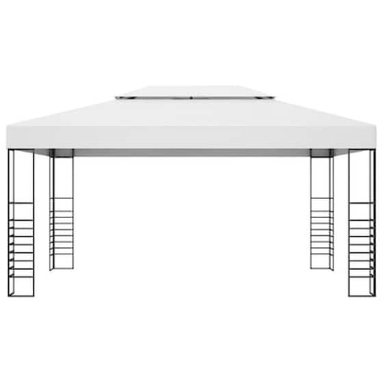 Κιόσκι Vidaxl Ατσάλι 4x3x2.7m - Ανθρακί image 2