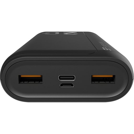 Powerbank Silicon Power QS15 20.000 mAh - Μαύρο image 2